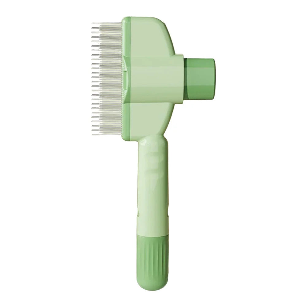 Stainless Steel Pet Grooming Brush Rustproof Pet Hair Remover Pet Cleaning Comb for Loosening Up Removing Debris